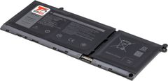 T6 power Baterija Dell Latitude 3320, 3420, Inspiron 3515, Vostro 3515, 3640mAh, 41Wh, 3-celična, Li-pol