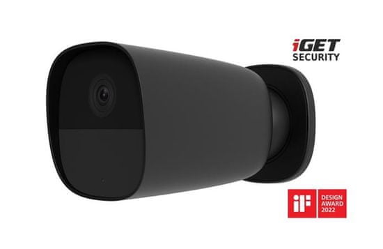 iGET SECURITY EP26B - brezžična IP kamera FullHD z baterijskim napajanjem, ki deluje samostojno in tudi za alarme SECURITY M4 in M5