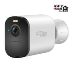 iGET HOMEGUARD HGWBC356 - Baterijska kamera WiFi IP 2K (3 MPx), nočni vid, dvosmerni zvok, IP66