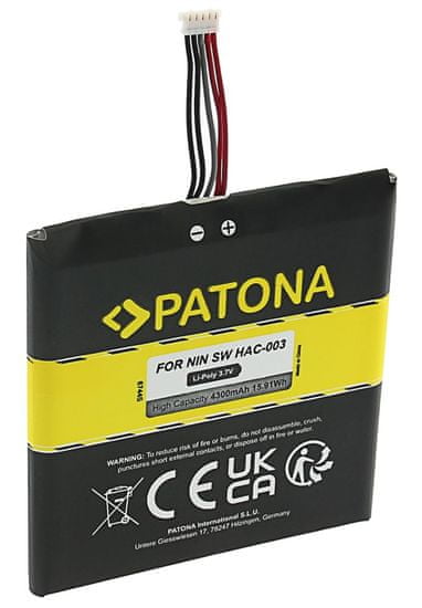 PATONA baterija za Nintendo Switch HAC-003 4300mAh Li-Pol 3,7V