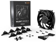 Be quiet! Bodite tiho! / Ventilator Silent Wings 4 / 120 mm / 3-pin / 18,9 dBA