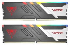 Patriot Viper Venom/DDR5/32GB/5600MHz/CL36/2x16GB/RGB/Black/Silv