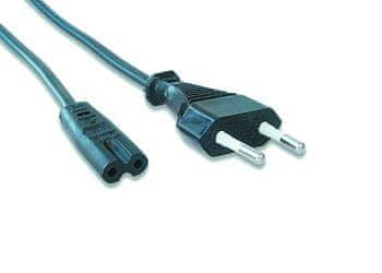 Gembird Napajalni kabel 1,8 m VDE 220/230V napajanje prenosnega računalnika z 2 nožicami