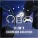 Snakebyte 2v1 Dual Charge &amp; Headset Stand 5 polnilec za PS5 črn
