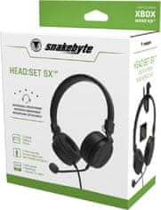 Snakebyte slušalke Head: Set SX za XBox black