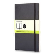 Moleskine Beležnica - mehke platnice, S, prozorna - črna