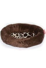 Tommi DUO ovalna pasja postelja za majhne živali 34x24x7,5cm