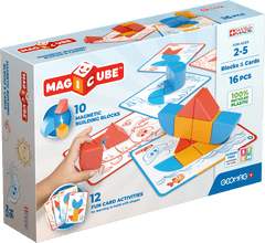 Geomag Magicube Shapes Magnetne kocke 16 kosov