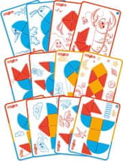 Geomag Magicube Bloki in kartice 16 kosov