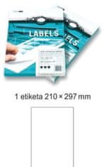Smart Europapier LINE Samolepilne etikete 100 listov (1 etiketa 210 × 297 mm)