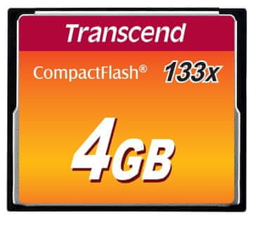 Transcend Spominska kartica CF (133X) 4 GB (MLC)