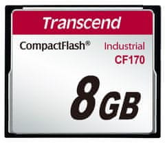 Transcend 8GB INDUSTRIAL CF CARD CF170 pomnilniška kartica (MLC)
