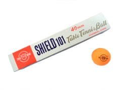 Namizne kroglice ten.Shield 40mm brezšivne 6pcs barvne