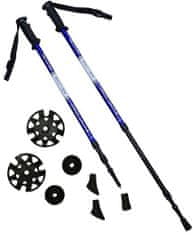 Acra LTH130 pohodniške palice, teleskopske, z dodatki, modre