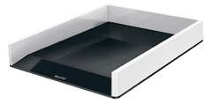 Leitz Dvobarvna škatla za shranjevanje WOW, bela/črna