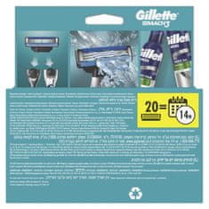 Gillette Mach3 britvica, 20/1