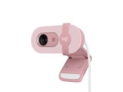 Logitech Brio 100 spletna kamera, USB, roza