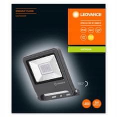 LEDVANCE Reflektor LED svetilka 30W 2700lm 3000K Topla bela IP65 Siva Endura