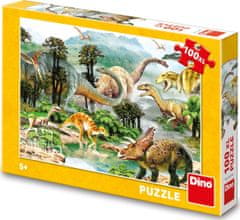 Dino Puzzle Dinozavri XL 100 kosov