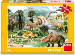 Dino Puzzle Dinozavri XL 100 kosov