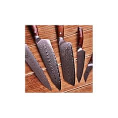 Dellinger Nož Gyuto / Chef Kiritsuke 8,5" (215 mm) Rose-Wood Damascus
