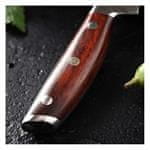 Dellinger kuhinjski nož 5" (130 mm) Rose-Wood Damascus