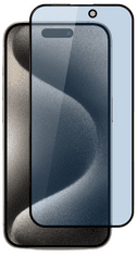 EPICO Zaščitno steklo 3D+ s filtrom proti modri svetlobi za iPhone 15 Pro - z aplikatorjem (81312151900001)