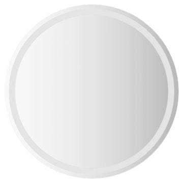 Vidaxl LED kopalniško ogledalo 70 cm okroglo