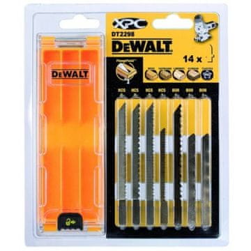 shumee DEWALT LISTI ZA VBODNO ŽAGO MIX 14 kos. LES/LAMINAT/PVC