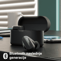 Philips TAT3508BK brezžične slušalke z ANC, črna