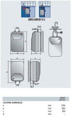 Ariston električni grelnik vode - bojler ARKS 5 U EU (3100526)
