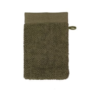 Möve Bambusova krpica AUTUMN DELIGHTS 15 x 20 cm, olivna