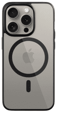 EPICO ovitek za iPhone 15 Pro Max (Ultra) s podporo MagSafe, prozoren-črn (81410101300002)