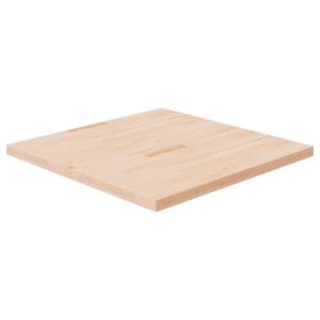 Vidaxl vidaXL Kvadratna mizna plošča 90x90x4 cm neobdelan hrastov les