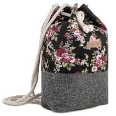 ZAGATTO Ženska torbica/nahrbtnik Melange/Travniške rože ZG-600