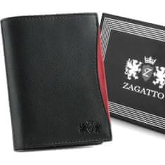 ZAGATTO Moška denarnica ZG-N4-F8 RFID ČRNA