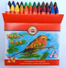 Koh-i-Noor voščene svinčnike TRIO WAX 24 kosov/10 mm