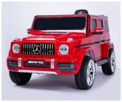 BabyCAR Otroški avto na akumulator 12V Mercedes G63 rdeč