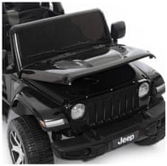 BabyCAR 12V Jeep WRANGLER RUBICON črn - otroški električni avto