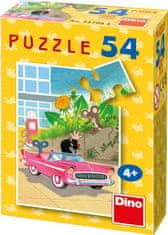 Dino Puzzle Krtek - avto 54 kosov