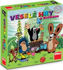 Dino Toys Vesele igre z igro Krtek za otroke