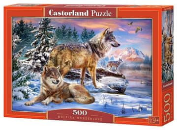 Castorland Puzzle Wolf Country 500 kosov