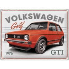 NOSTALGIC-ART Okrasna tabla Volkswagen Golf GTI