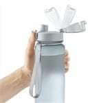 Xavax To Go steklenica, športna, 1 l, odpiranje z eno roko, za gazirane pijače, trak