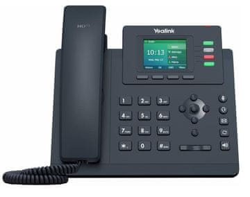 YEALINK SIP-T33G Telefon SIP, PoE, 2,4" 320x240 barvni LCD, 4 x računi SIP, GigE