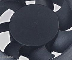 Akasa Ventilator - 40x10 mm - črn