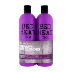 Tigi Bed Head Dumb Blonde Set šampon 750 ml + balzam 750 ml za ženske