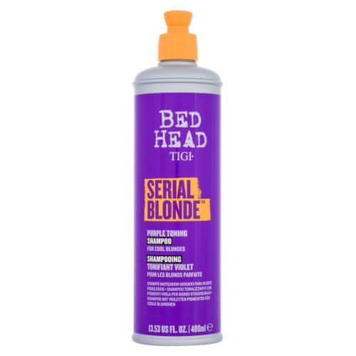 Tigi Bed Head Serial Blonde Purple Toning šampon za nevtralizacijo rumenih tonov v svetlih laseh za ženske