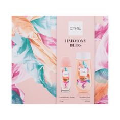 C-Thru Harmony Bliss Set sprej za telo 75 ml + gel za prhanje 250 ml za ženske
