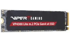 Patriot VIPER VP4300 Lite 4TB SSD / Notranji / M.2 PCIe Gen4 x4 NVMe / 2280 / DRAMLESS